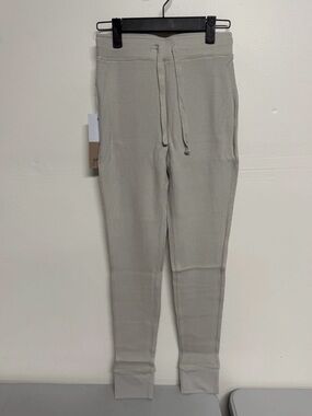 goumi Womens Viscose Organic Cotton Loungewear Bottoms in Grey Size XS